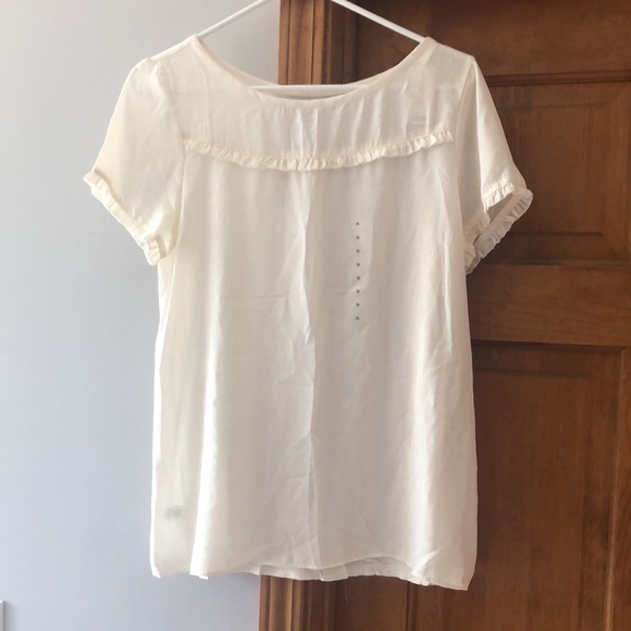 LOFT Tops - Loft, Short Sleeve Blouse! Size Small! NWT!